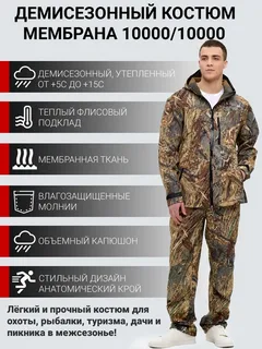Как выбрать непромокаемый костюм для рыбалки